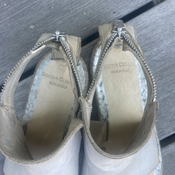 OFFICINE CREATIVE Zip back sandal - Picture 2 of 5